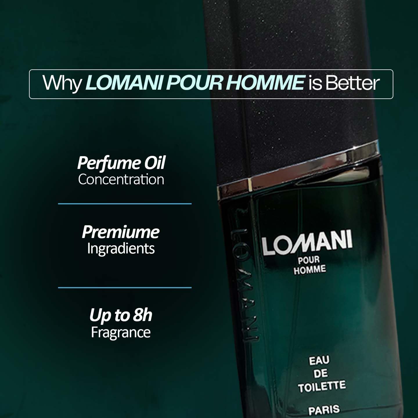 Lomani By Lomani 3.4 oz Eau De Toilette Spray for Men Beauty & Personal Care Lomani