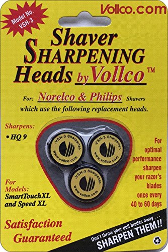 Vollco VSH-3 Cutter Sharpener Compatible with Philips/Norelco Shavers Using HQ-9 Replacement Heads Beauty and Personal Care Vollco