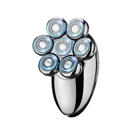 Razors Electric Razor for Men 6-in-1 Rotary Rechargeable Bald Head Shaver Portable Face Beard Trimmer Waterproof,Gifts for Father's Day(Standard Set) Beauty and Personal Care EWKYLSEM