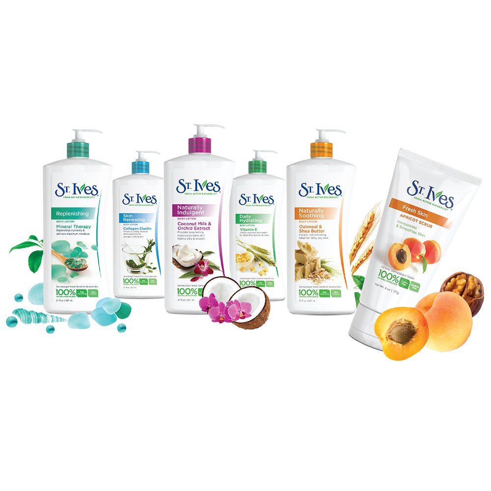 Renewing Collagen & Elastin Hand & Body Lotion Beauty & Personal Care St. Ives