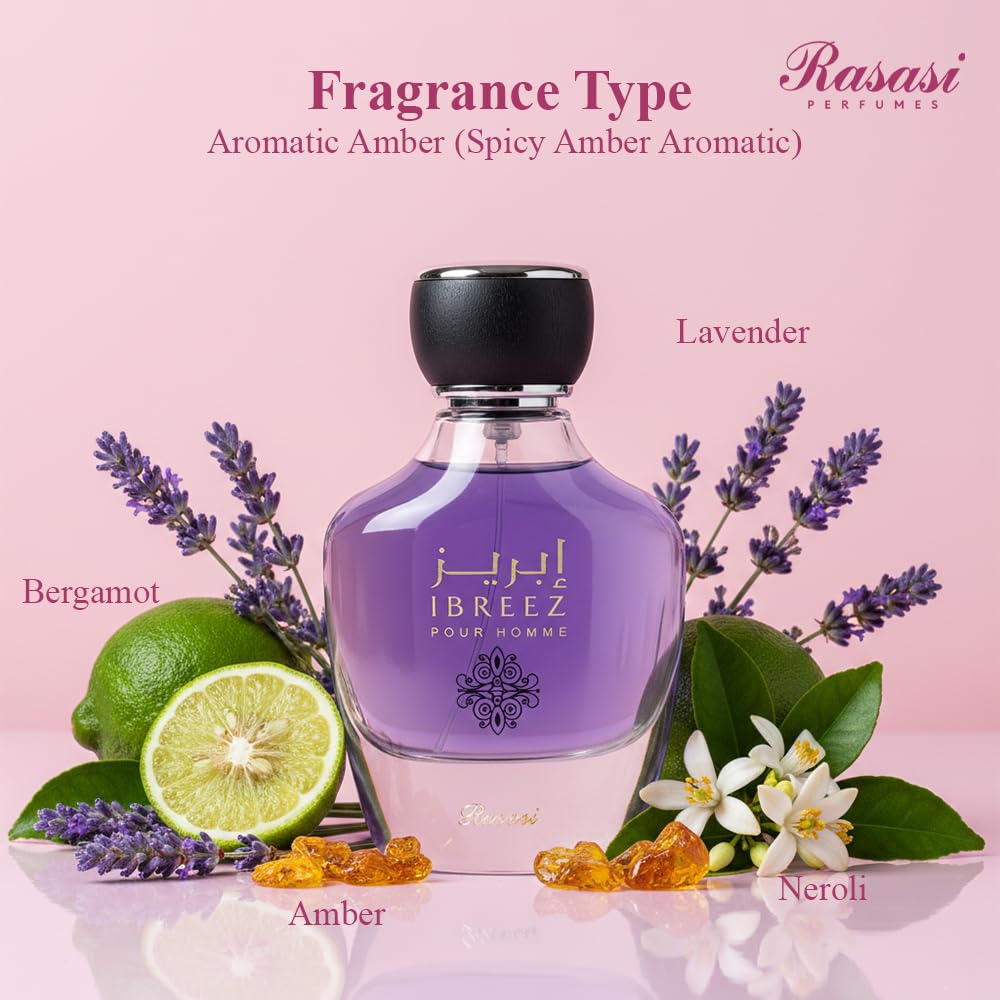 RASASI Ibreez for Men - 3.38 oz EDP Spray Beauty & Personal Care RASASI