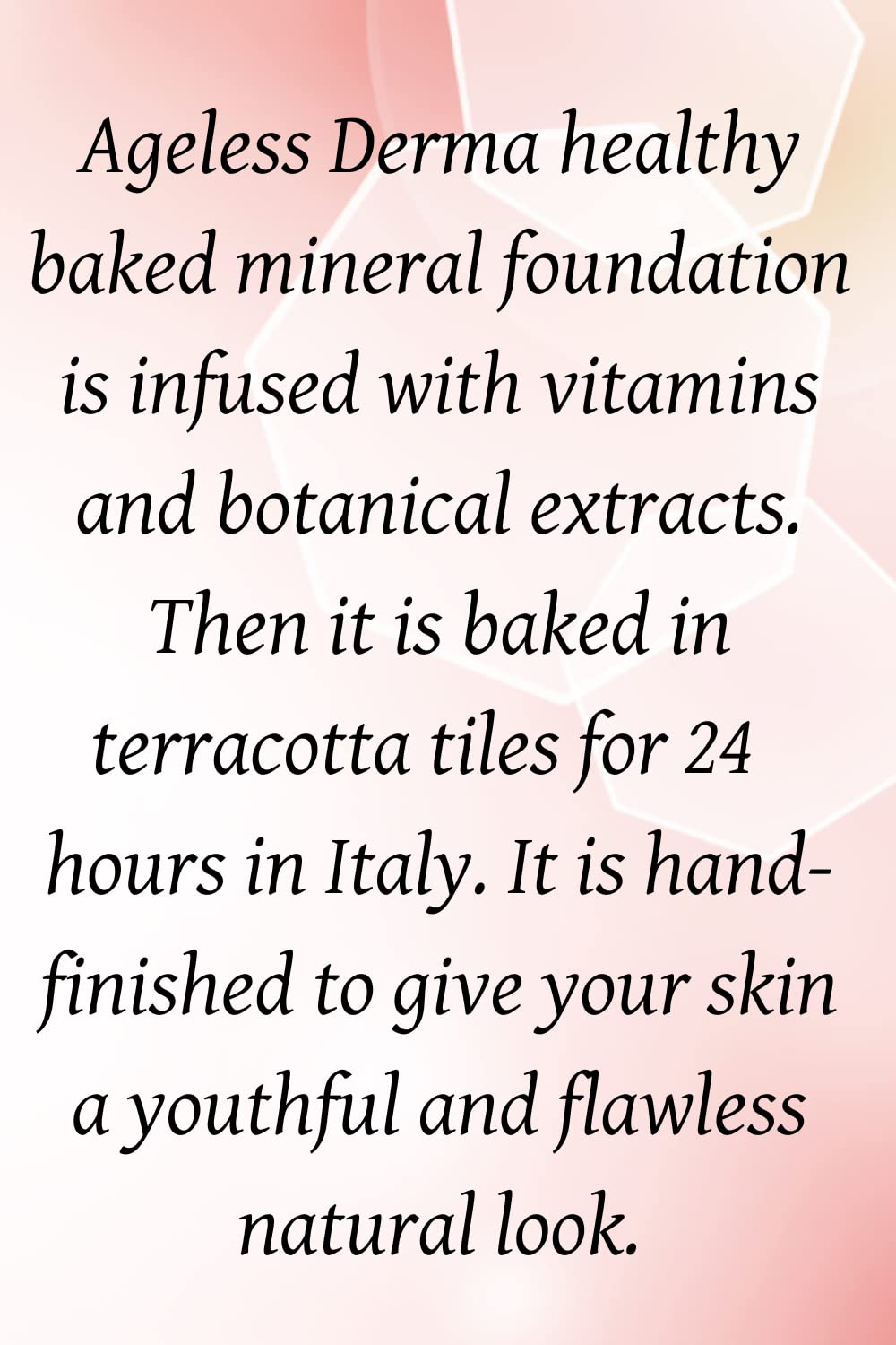 Ageless Derma Mineral Makeup Baked Foundation- Vegan - Paraben - Gluten and Cruelty Free Powder Foundation (Moroccan Beige) Beauty & Personal Care Ageless Derma