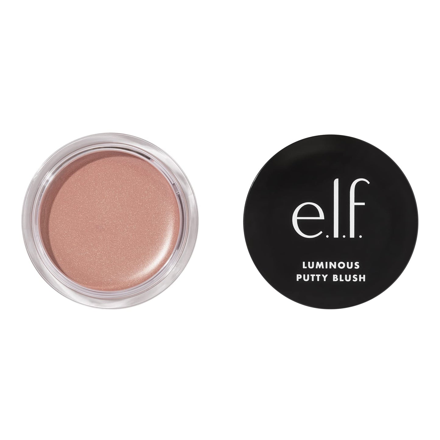 e.l.f. Luminous Putty Blush, Putty-to-Powder, Buildable Blush With A Subtle Shimmer Finish, Highly Pigmented & Creamy, Vegan & Cruelty-Free, Maui Beauty & Personal Care e.l.f.