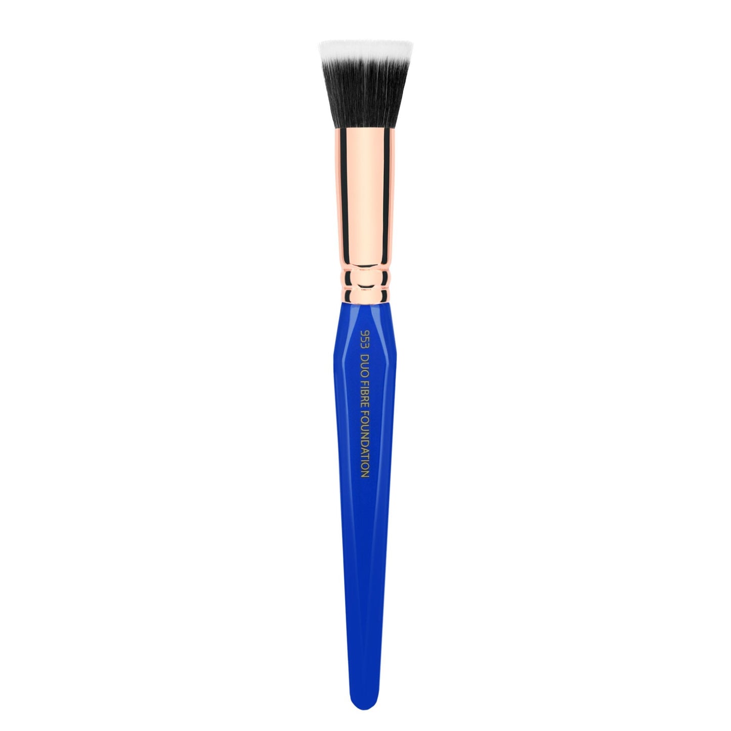 Bdellium Tools Professional Makeup Brush - Golden Triangle 953 Duo Fibre Foundation - With All Vegan and Soft Synthetic Fibers, For Precise Beauty & Personal Care BDELLIUM TOOLS