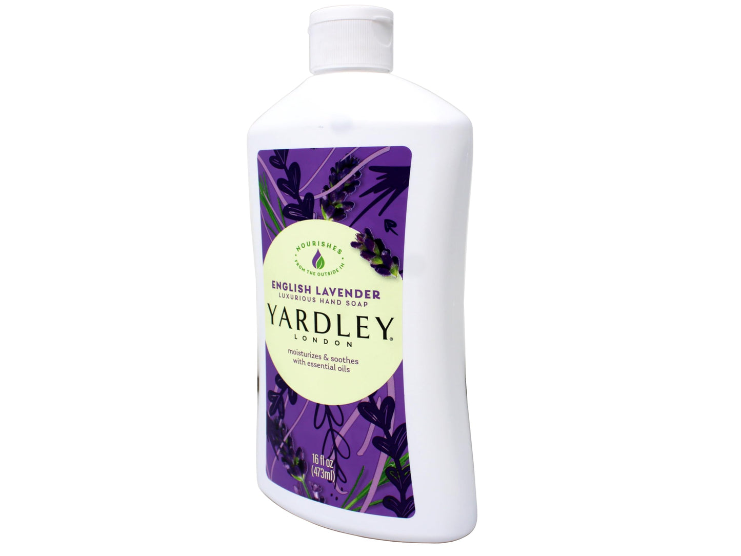 Yardley London Liquid Hand Soap - English Lavender - 16 Fl Oz (Pack of 2) Beauty & Personal Care Yardley