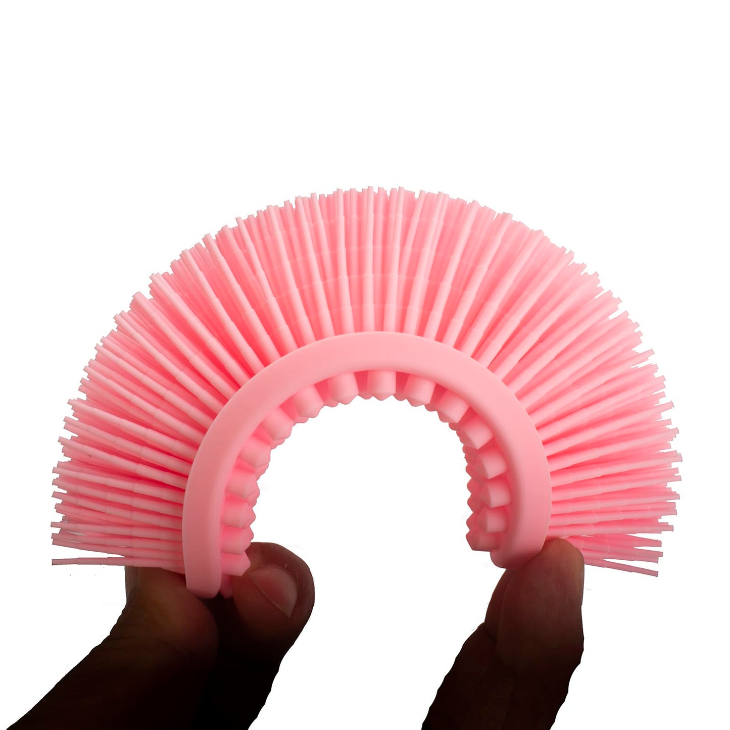 DNC Exfoliating Silicone Body Scrubber Shower Bath Body Brush Easy to Clean, Lathers Well, Eco Friendly (Pink) Beauty & Personal Care DNC