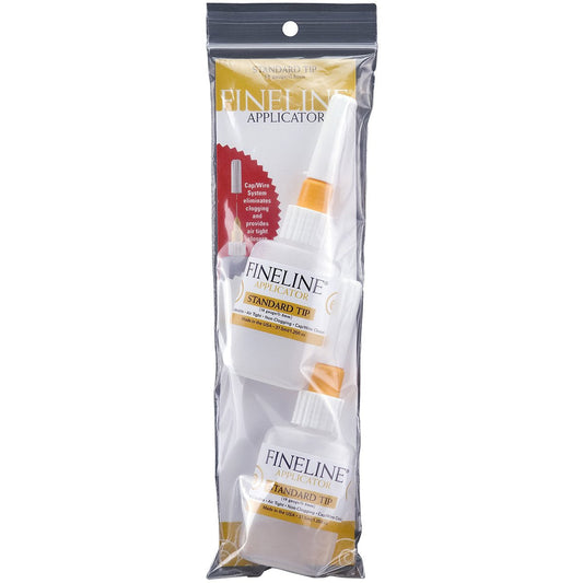 Fineline Applicators 2/Pack 18-Gauge Applicator Bottles, 1.25-Ounce (FL2023) Beauty & Personal Care Fineline Applicators