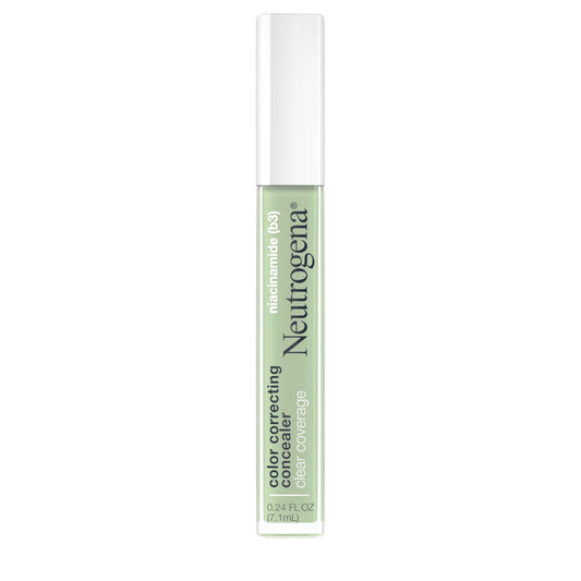 Neutrogena Clear Coverage Color Correcting Lightweight Face Concealer Makeup with Niacinamide & Green Pigment to Help Reduce Redness, 0.24 Fl Oz Beauty & Personal Care Neutrogena