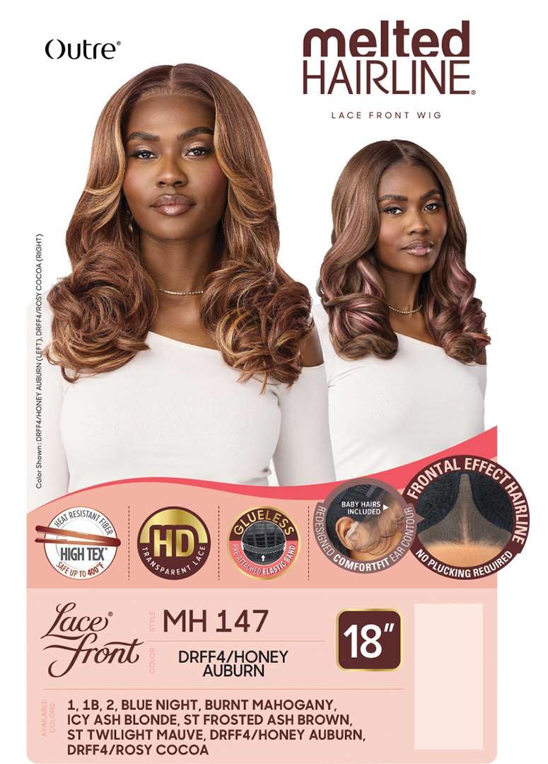 Outre Lace Front Wig - Melted Hairline - MH 147 (BLUE NIGHT)