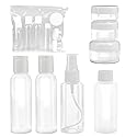 Soft 'N Style Empty Travel Size Bottles Set Plastic Travel Size Empty Bottles, Set of 7 Refillable Cosmetic Container Toiletry Bottles Set or Lotion Beauty & Personal Care Soft 'N Style