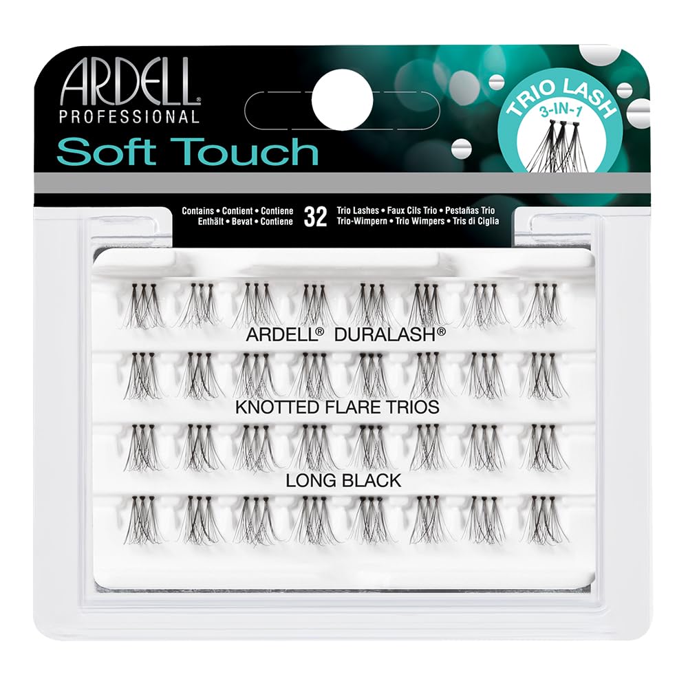 Soft Touch Trios Individuals Long Black Beauty & Personal Care Ardell