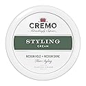 Cremo Hair Styling Cream, Barber Grade, Medium Hold, Medium Shine Hair Products, 4 Oz Beauty & Personal Care Cremo