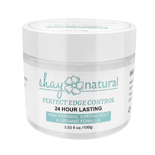 Shay Natural Perfect Edge Control, 24 Hour Hold, Strengthens Hair-Line, Water-Based Hair Gel 3.53fl oz Beauty & Personal Care Shay Natural