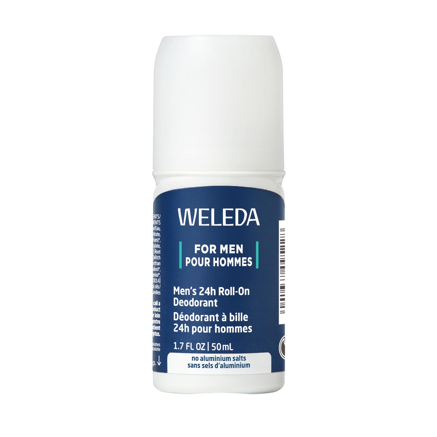 Weleda Men's 24H Roll-On Deodorant, 1.7 Fluid Ounce, Plant Rich Odor Protection with Licorice Root and Witch Hazel, No Aluminum Salts Beauty and Personal Care Weleda