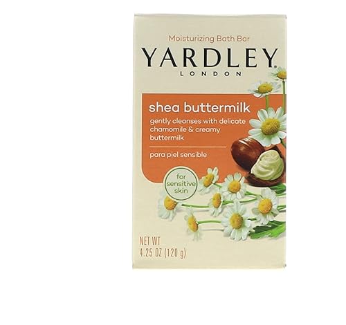 Yardley Shea Buttermilk Bath Bar (2 PK) Beauty & Personal Care Botanical Bath Bar Collections