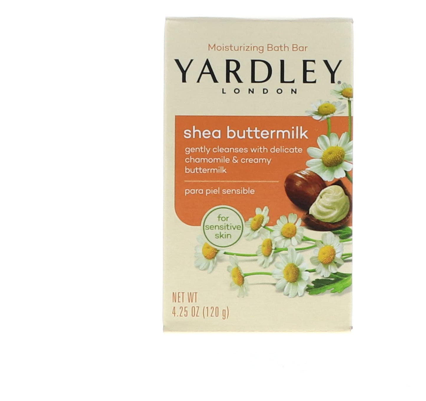 Yardley Shea Buttermilk Bath Bar (2 PK) Beauty & Personal Care Botanical Bath Bar Collections