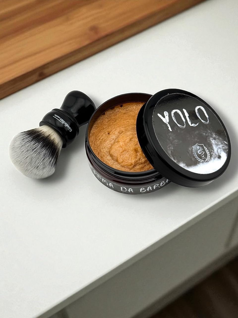 TFS Torino Yolo Shaving Cream 150 ml - Mango & Shea Butter Formula with Argan & Castor Oil - Smoky Tea & Tobacco Fragrance - Protective & Moisturizing Beauty and Personal Care TCHEON FUNG SING
