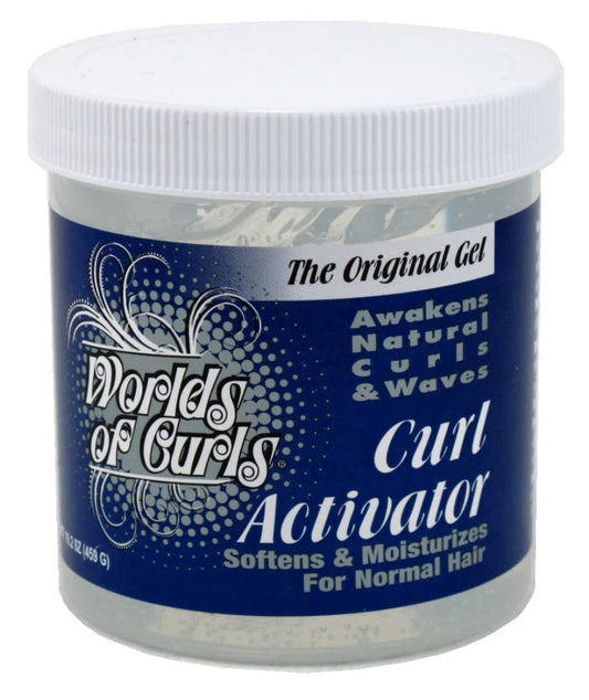 Worlds Of Curls Curl Activator Original Gel Normal 16.2 Ounce (Pack of 2) Beauty & Personal Care J. Strickland & Co
