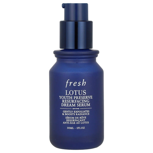 fresh Lotus AHA (Glycolic and Citric Acids) Resurfacing Gentle Serum, 1 oz / 30 ml Beauty & Personal Care Fresh