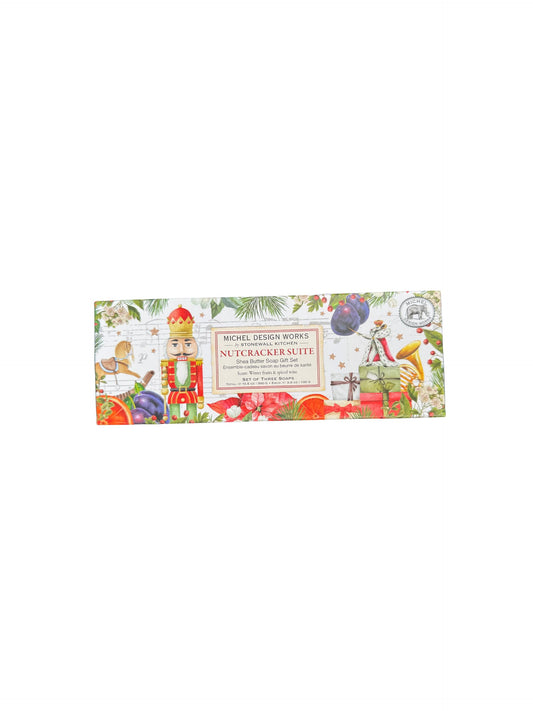 Michel Design Works Triple Shea Butter Soap Gift Set (3 Bars) (Nutcracker Suite) Beauty & Personal Care Michel Design Works