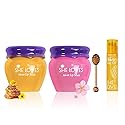 2PCS Lip Mask Overnight, Honey&Sakura Day and Night Repair Sleeping Lip Balm, Fade Lip Lines Bee Balm, Hydrating &Prevention Dry and Crack Lip Scrubs Beauty & Personal Care SHE LOVES