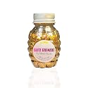 Neva Nude Face and Body Glitter Keychain - Chunky Glitter in Aloe for Festivals, Raves, and More | Cosmetic Grade | Super Sparkly (24 Karat Gold Beauty & Personal Care Neva Nude