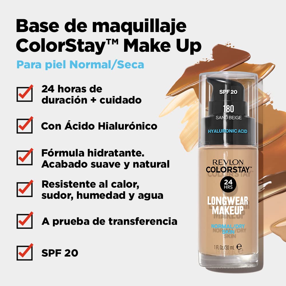 Revlon Colorstay Make Up Combination Oily Skin 240 Medium Beige 30ml Beauty & Personal Care REVLON