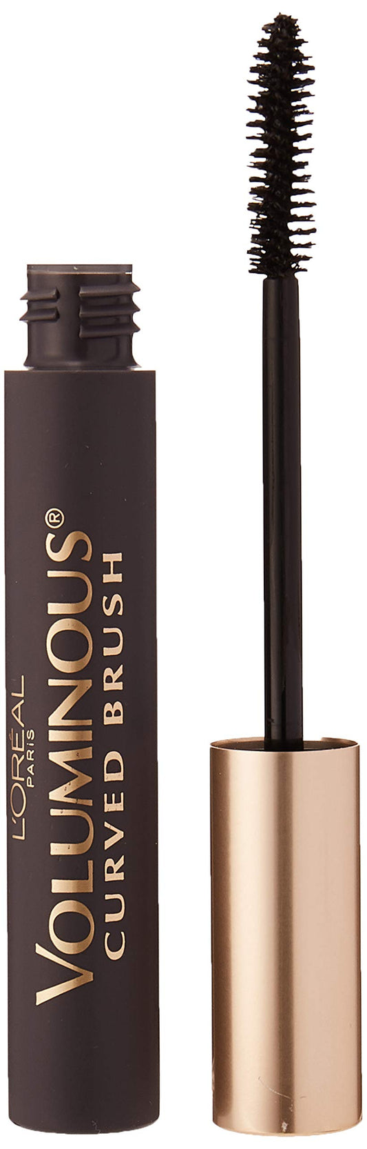 L'Oreal Voluminous Curved Brush Mascara, Black [340], 0.28 oz (Pack of 21)