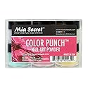 Mia Secret -Color Punch Collection Nail Acrylic Powder set of 6 Beauty & Personal Care Mia Secret