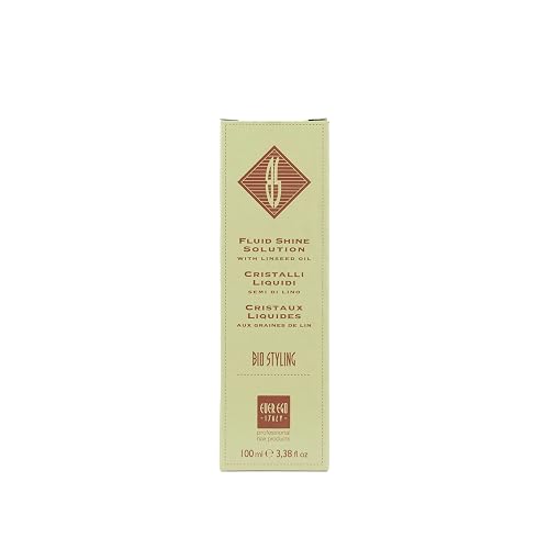 Ever Ego Italy | BioStyling | Liquid Crystals with Linseed OIl | For Chemically Treated or Permed Hair | 3.38fl oz / 100ml Bottle Beauty & Personal Care Ever Ego Italy