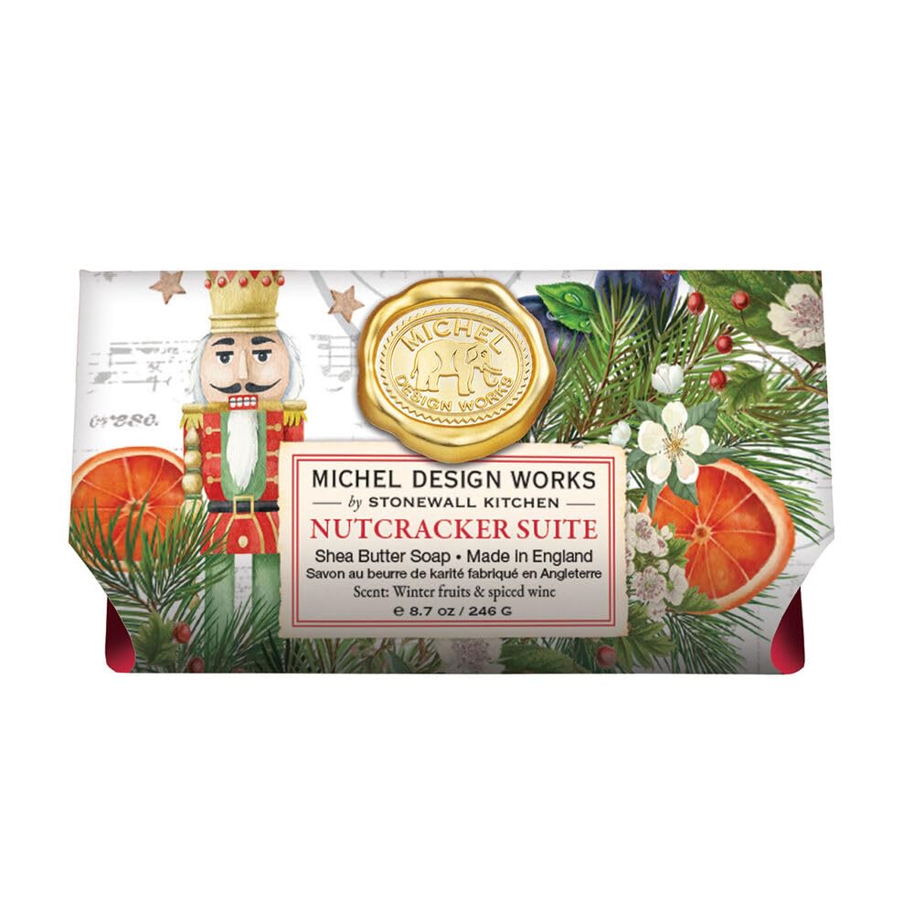 Michel Design Works Large Bath Soap Bar, Nutcracker Suite Beauty & Personal Care Michel Design Works