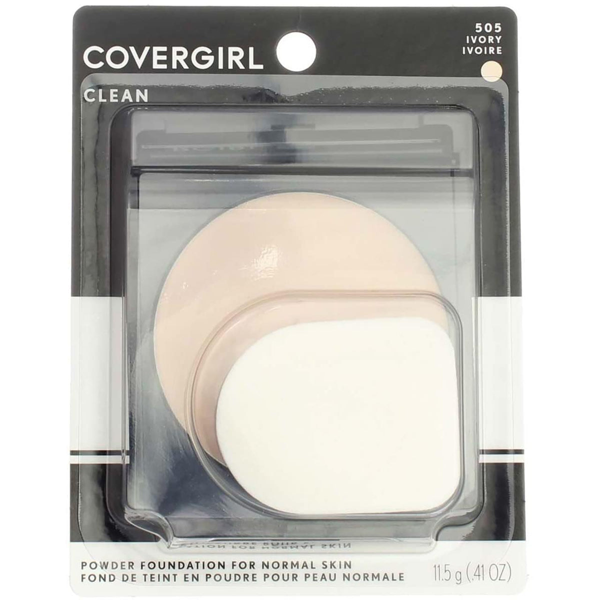 CoverGirl Simply Powder Foundation, Ivory [505] 0.41 oz (Pack of 3) Beauty & Personal Care COVERGIRL