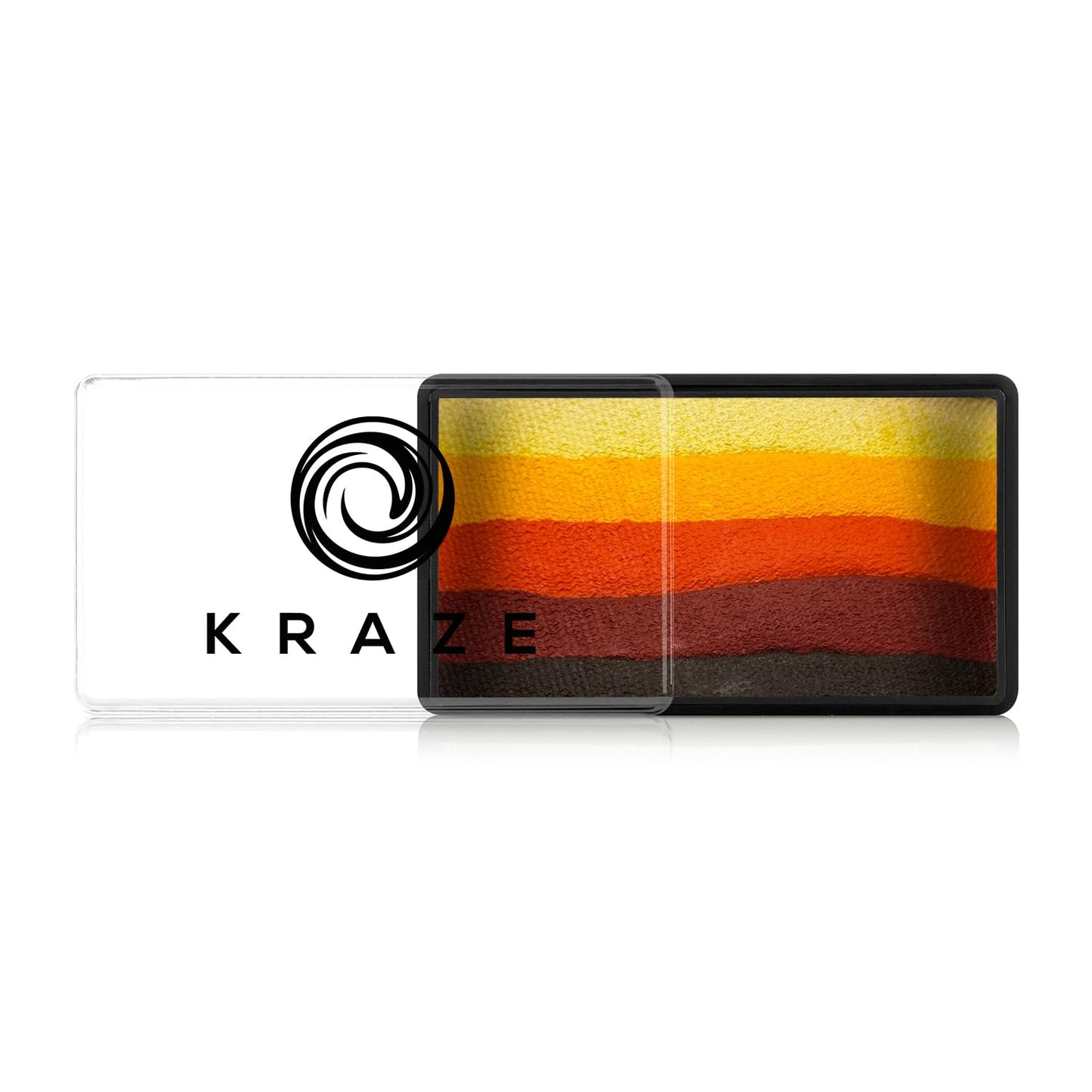 Kraze FX Dome Stroke - Autumn Leaf by Linnea (25 gm), Professional 1-Stroke Split Cake, Hypoallergenic, Non-Toxic, Water Activated Face & Body Beauty & Personal Care Kraze FX