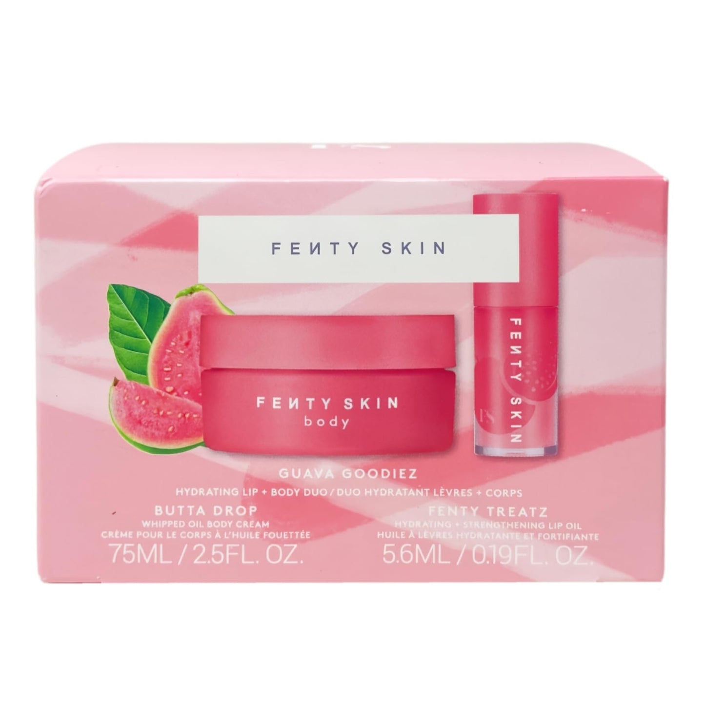Fenty Beauty Limited Edition Guava Goodiez - Guava Lip + Mini Butta Drop Set Beauty and Personal Care FENTY BEAUTY
