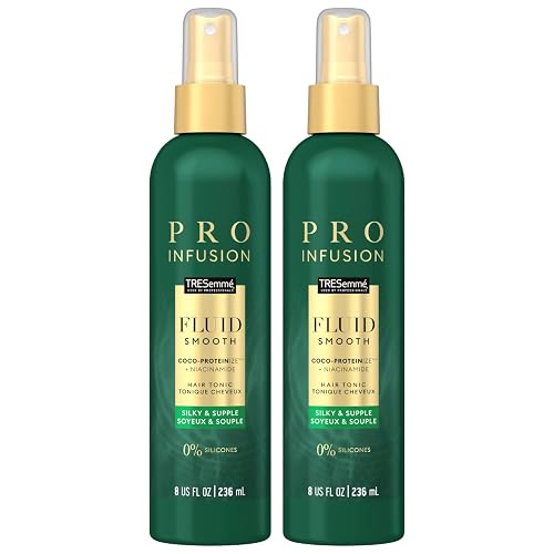 TRESemme Pro Infusion Volume Tonic Hair Thickening Spray, 8 Oz - with Natural Coconut, Plant-Based Texturizing Spray, Biotin Products for Women, 2 Beauty & Personal Care TRESemmé
