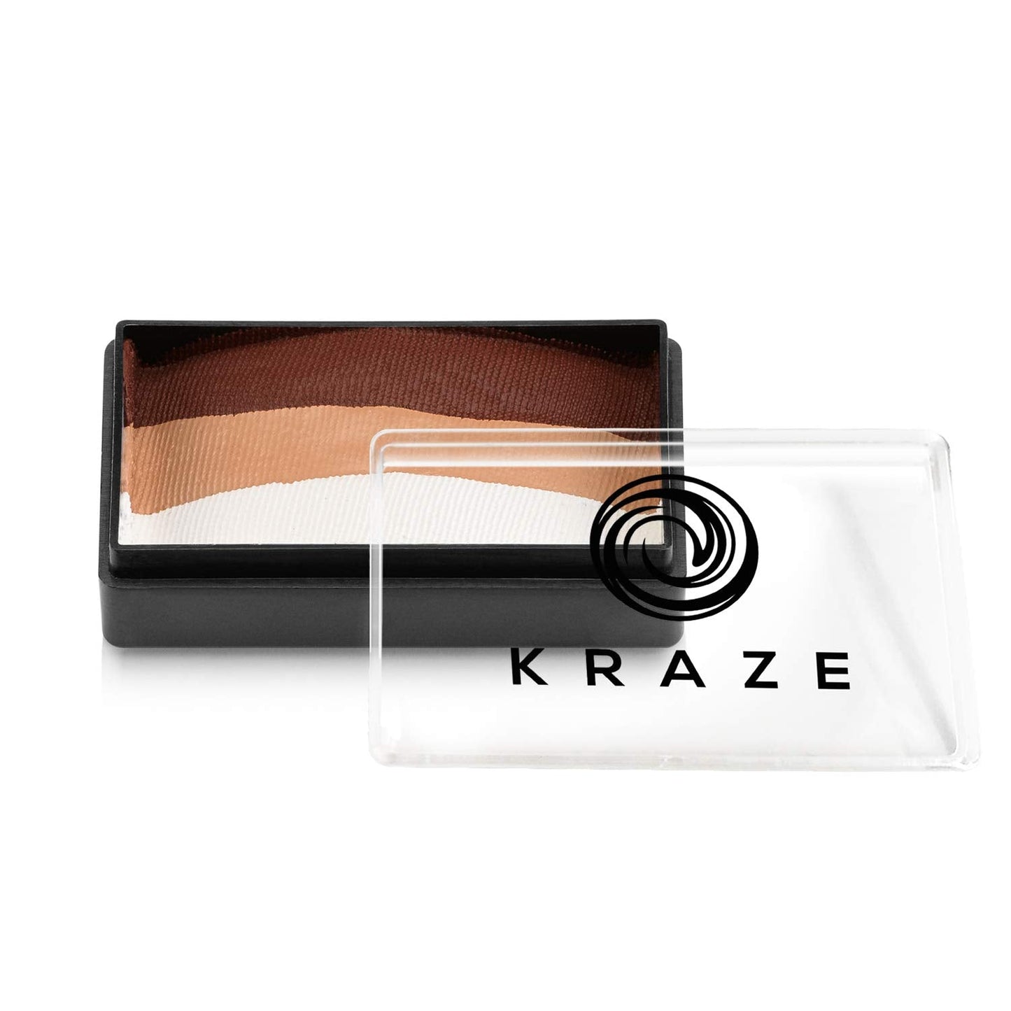 Kraze FX Dome Stroke - Puppy (25 gm), Professional 1-Stroke Split Cake, Hypoallergenic, Non-Toxic, Water Activated Face & Body Painting Makeup Beauty & Personal Care Kraze FX