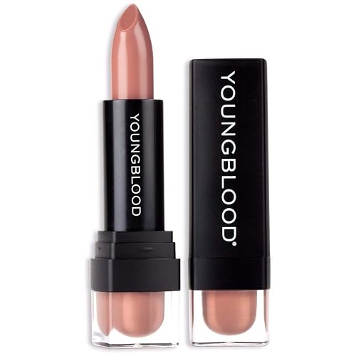 Youngblood Mineral Cosmetics Natural Mineral Creme Lipstick (Barely Nude) Beauty & Personal Care Youngblood