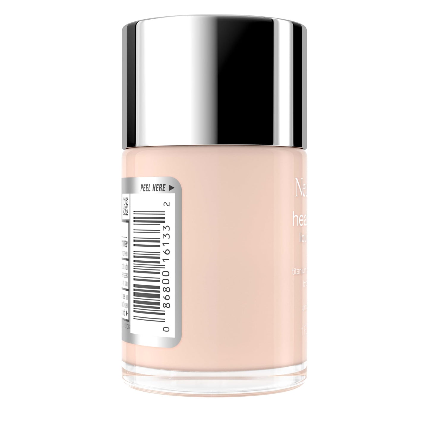 Neutrogena Healthy Skin Liquid Foundation Makeup Broad Spectrum SPF 20 Sunscreen, Medium Coverage, Vit B5, Antioxidants, All Day Wear, Shell 100C, 1 Beauty & Personal Care Neutrogena