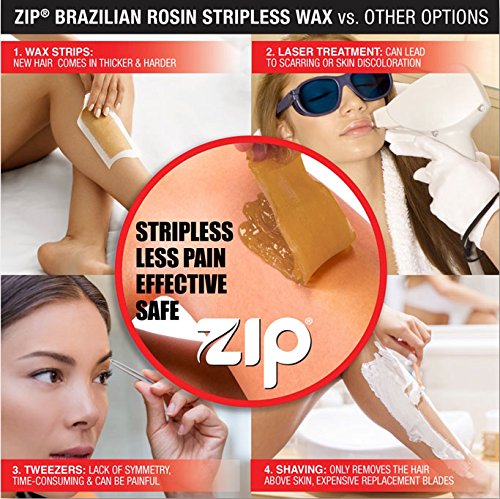Zip Wax Hair Removal Kit 7oz Beauty & Personal Care Zip