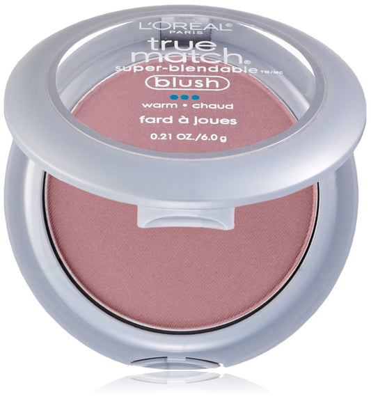 L'Oréal Paris True Match Super-Blendable Blush, Tender Rose, 0.21 oz.