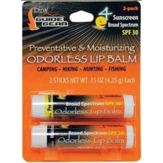 DEAD DOWN WIND Scent Elimination Lip Balm 2pk 8.5gm Carded Model: 1249BC Beauty and Personal Care DEAD DOWN WIND