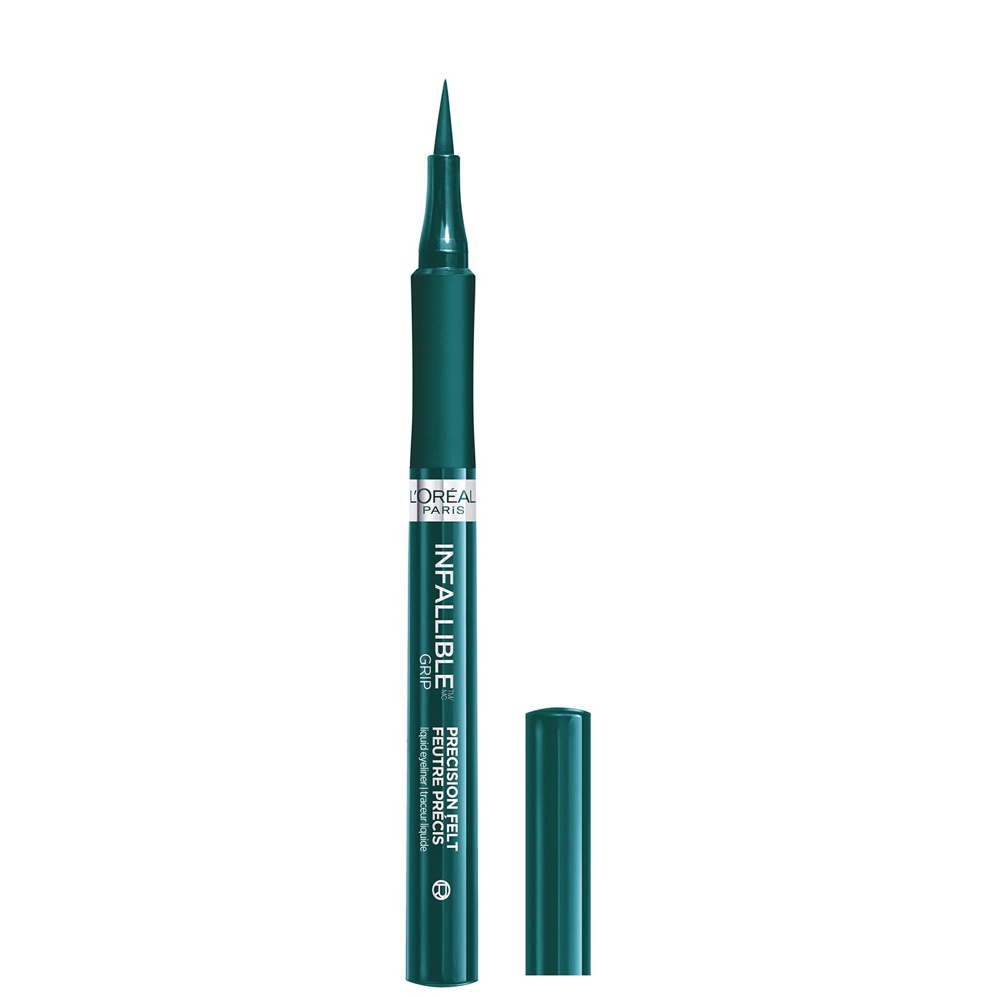 L'Oreal Paris Cosmetics Makeup Infallible Grip Precision Felt Eyeliner, Smudge Resistant, Long Lasting Waterproof Eyeliner, Green, Green, 0.03 fl oz Beauty & Personal Care L'Oreal Paris