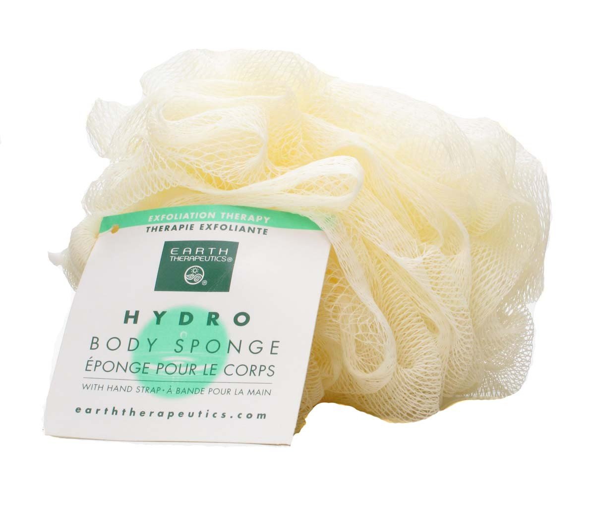 Earth Therapeutics Hydro Body Sponge, with Hand Strap, Natural (Pack of 12) Beauty and Personal Care Earth Therapeutics