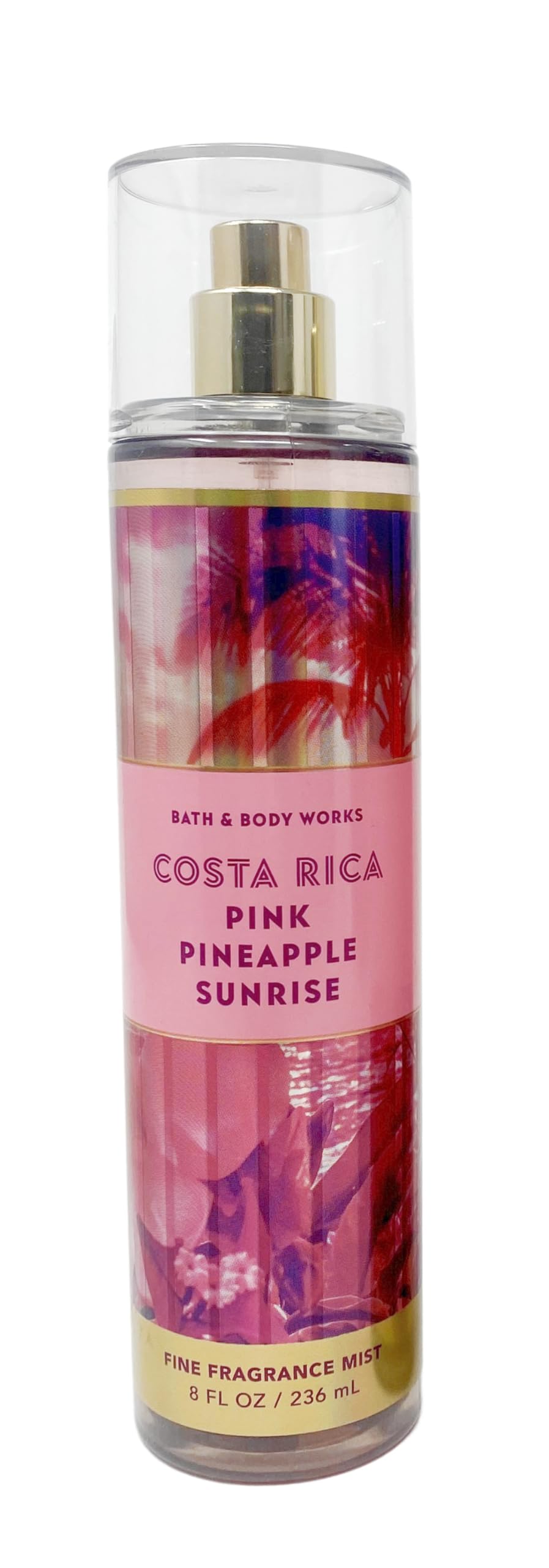 Bath & Body Works Costa Rica Pink Pineapple Sunrise - Pack of Two - Fragrance Mist With Wild Jasmine Soap. Beauty & Personal Care Bath & Body Works