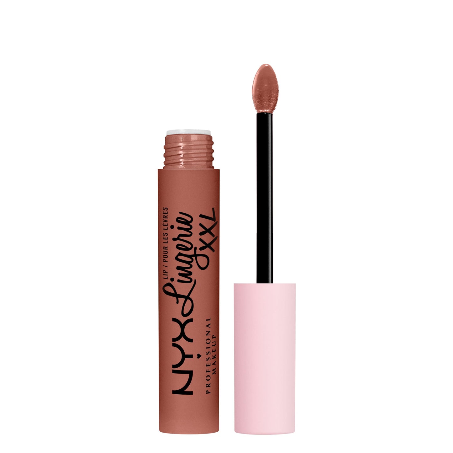 NYX PROFESSIONAL MAKEUP Lip Lingerie XXL Matte Liquid Lipstick - Candela Babe (Warm Rose Nude) Beauty & Personal Care NYX PROFESSIONAL MAKEUP