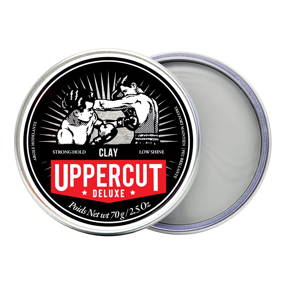 Uppercut Deluxe Clay, Strong Hold, Low Shine, 2.5 Ounces Beauty & Personal Care UPPERCUT DELUXE