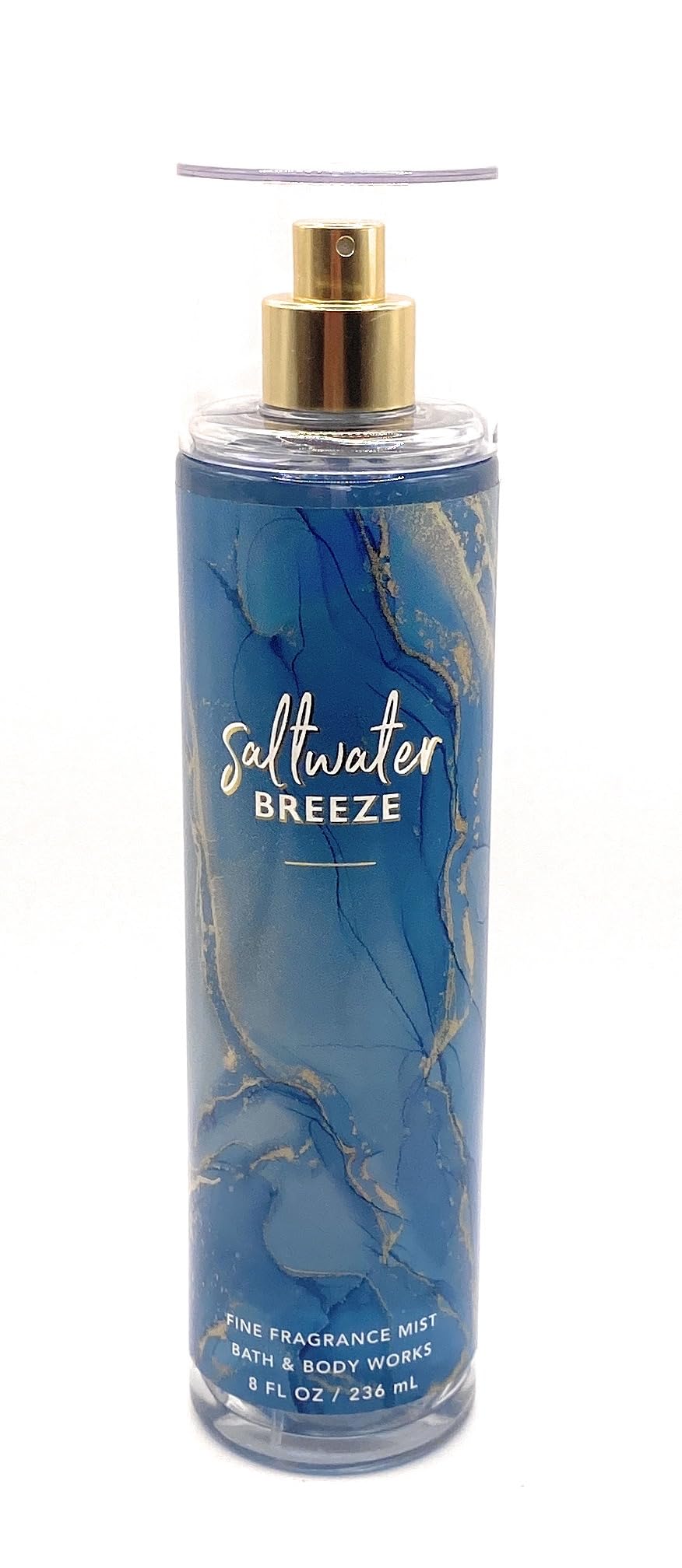 Bath & Body Works Saltwater Breeze Fine Fragrance Mist 8 Fluid Ounce Spray (Packaging As Pictured) Beauty & Personal Care Bath & Body Works