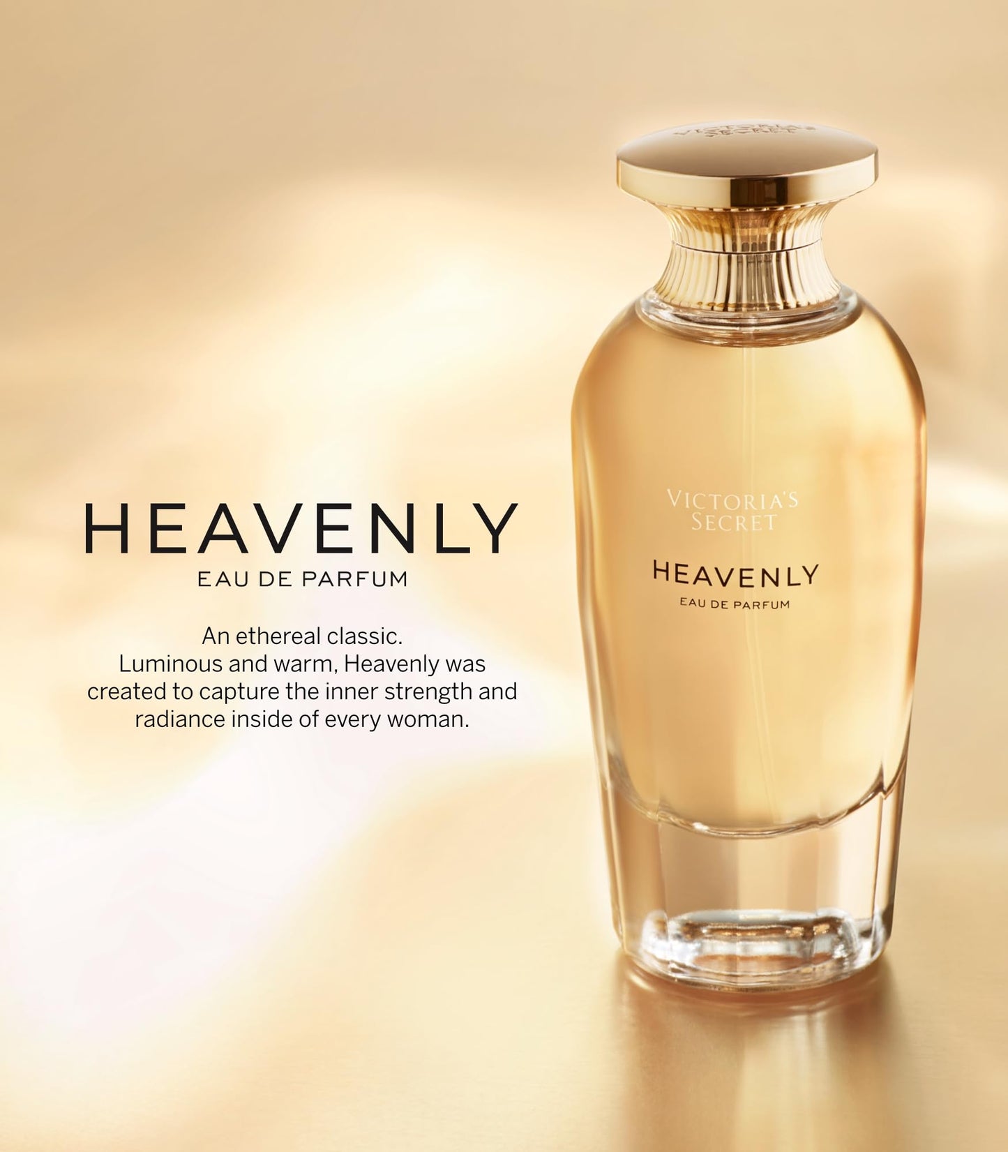 Victoria's Secret Heavenly 3 Piece Luxe Fragrance Gift Set: 1.7 oz. Eau de Parfum, Travel Lotion, & Candle Beauty & Personal Care Victoria's Secret