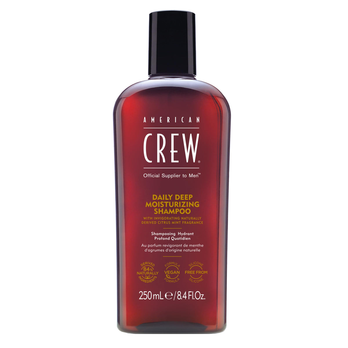 American Crew Men's Deep Moisturizing Shampoo, Citrus Mint, 8.45 fl oz
