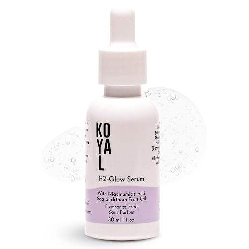 Koyal Beauty Vitamin C Serum with Niacinamide & Sea Buckthorn - Korean Hydrating Face Serum for Sensitive Skin - Brightening Anti Aging Serum - Vegan Beauty & Personal Care Koyal